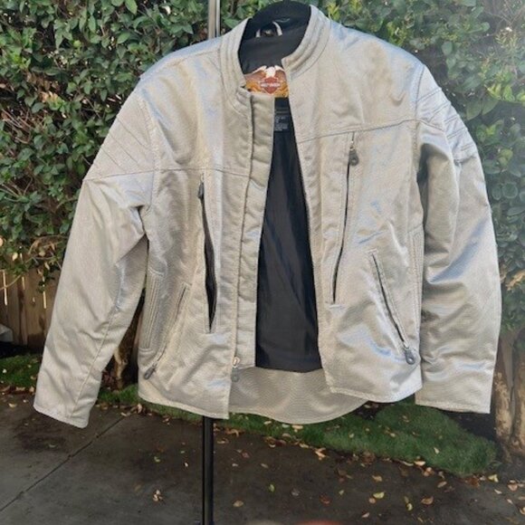 Harley-Davidson nylon womens motorcycle jacket - Picture 3 of 6